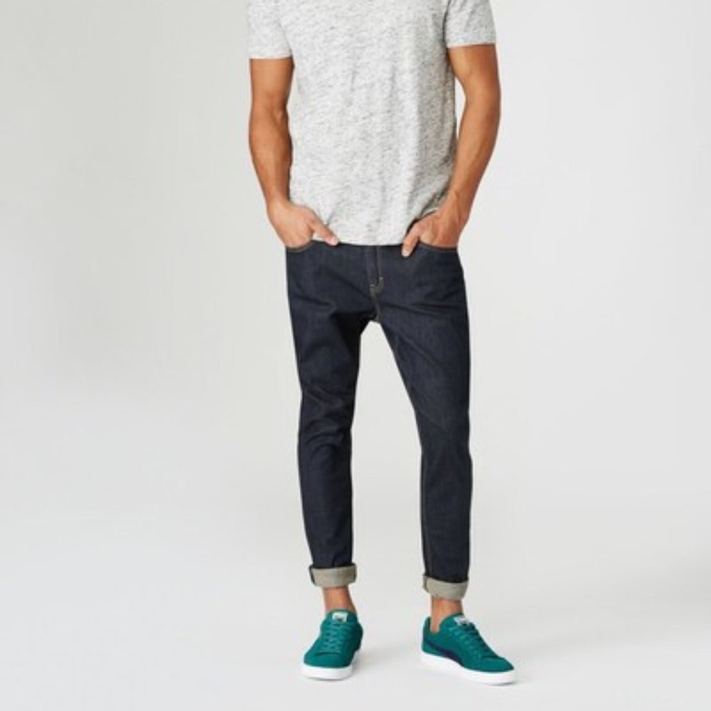 Frank & Oak Lightweight Dylan Stretch Denim Indigo